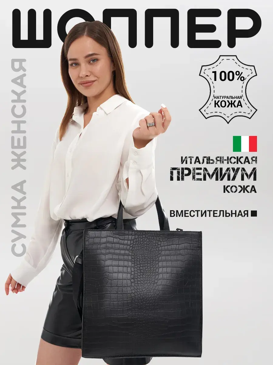 Дизайн карточки товара — сумка для Ozon